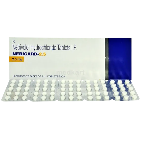 nebicard 2.5mg tablet 15's